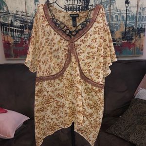 Lane Bryant Sheer Blouse